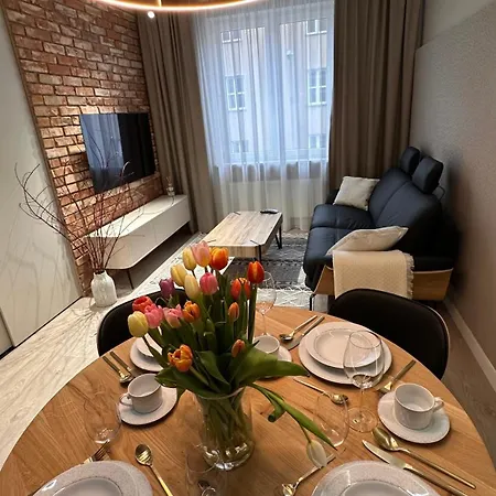 Apartment Designerskie Dwupokojowe Mieszkanie W Centrum *
